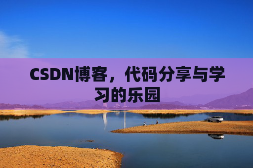 CSDN博客，代码分享与学习的乐园